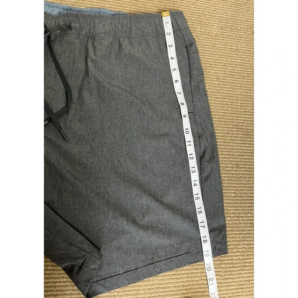 Eddie Bauer Shorts Mens XXL Gray Stretch Tech Pull On 7